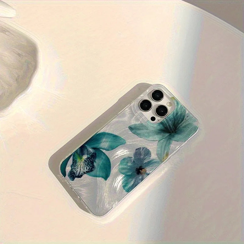 Emerald Blossom Phone Case