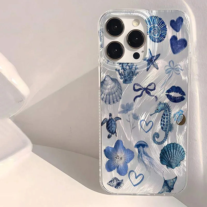 Nautical Indigo Aesthetic Case