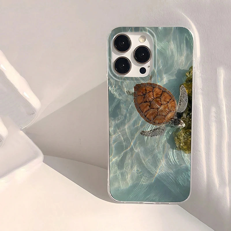 Sunlit Coral Reef Phone Case