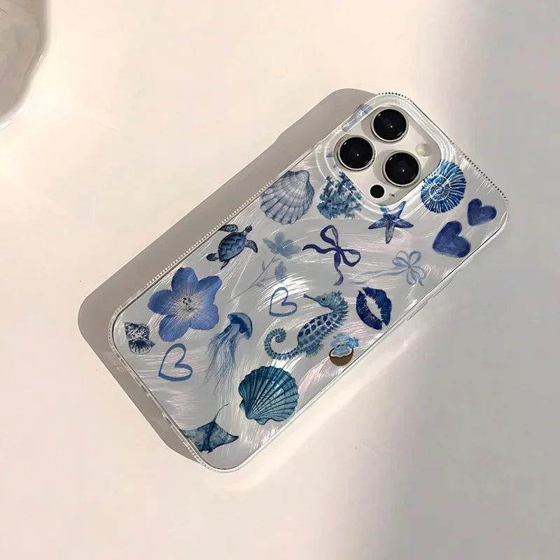 Nautical Indigo Aesthetic Case